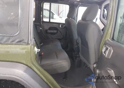 2020 Jeep Wrangler Unlimited Willys Sport 4X4 z USA, uszkodzony, nr VIN 1C4HJXDGXLW309945